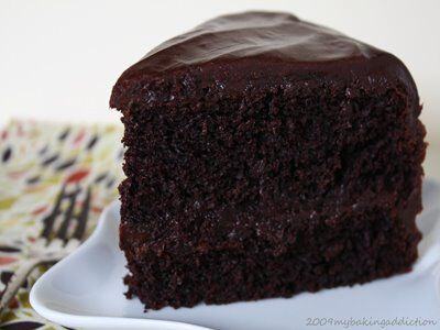 Black Magic Chocolate Cake